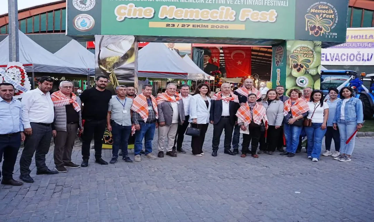 Başkan Zencirci, Çine Uluslararası Memecik Zeytini ve Zeytinyağı Festivali’ne Katıldı