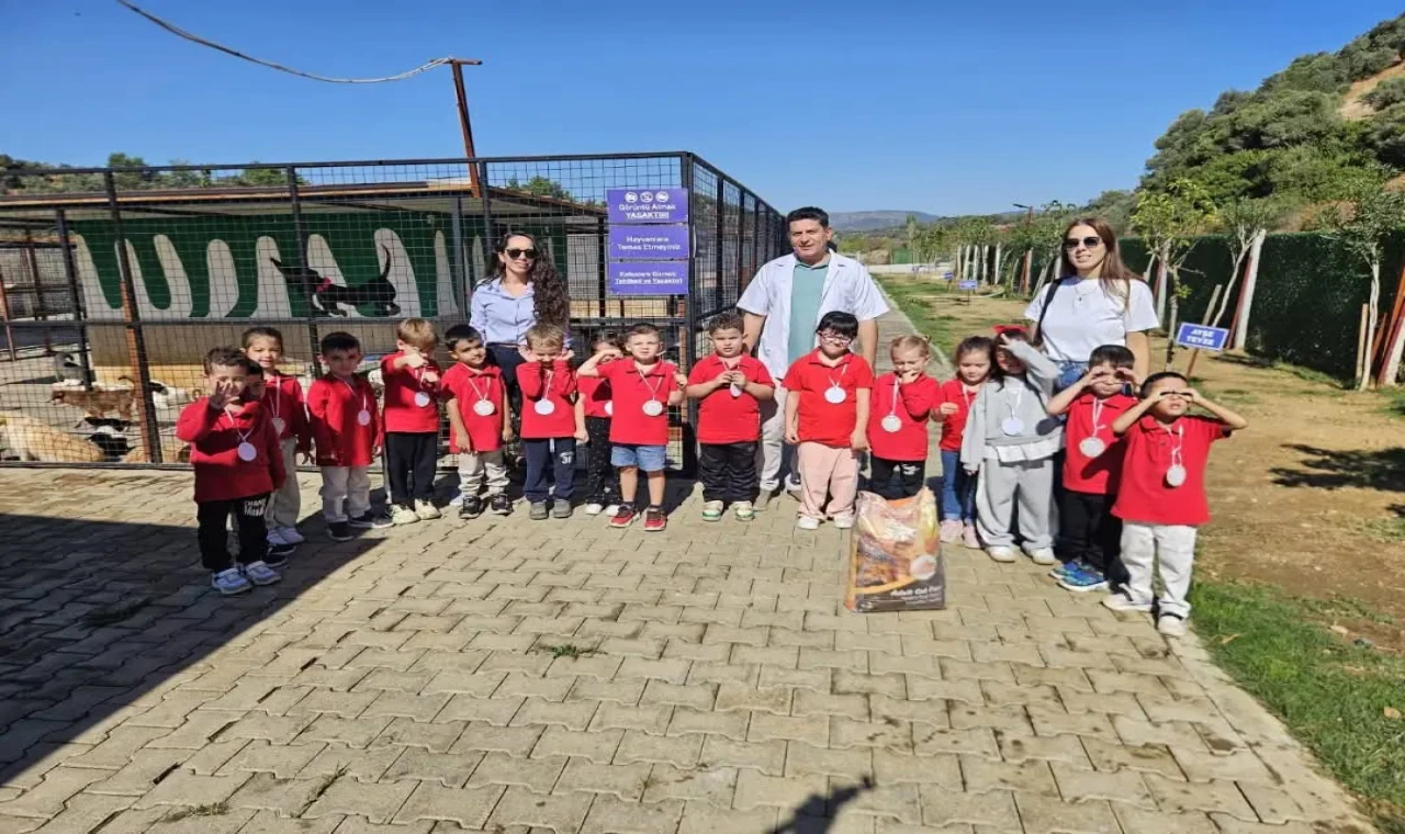 Başkan Zencirci: Minik öğrenciler hayvan sevgisini yakından deneyimledi