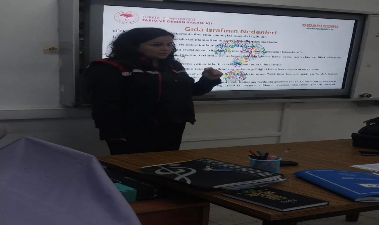 Söke’de öğrencilere gıda israfına karşı farkındalık eğitimi