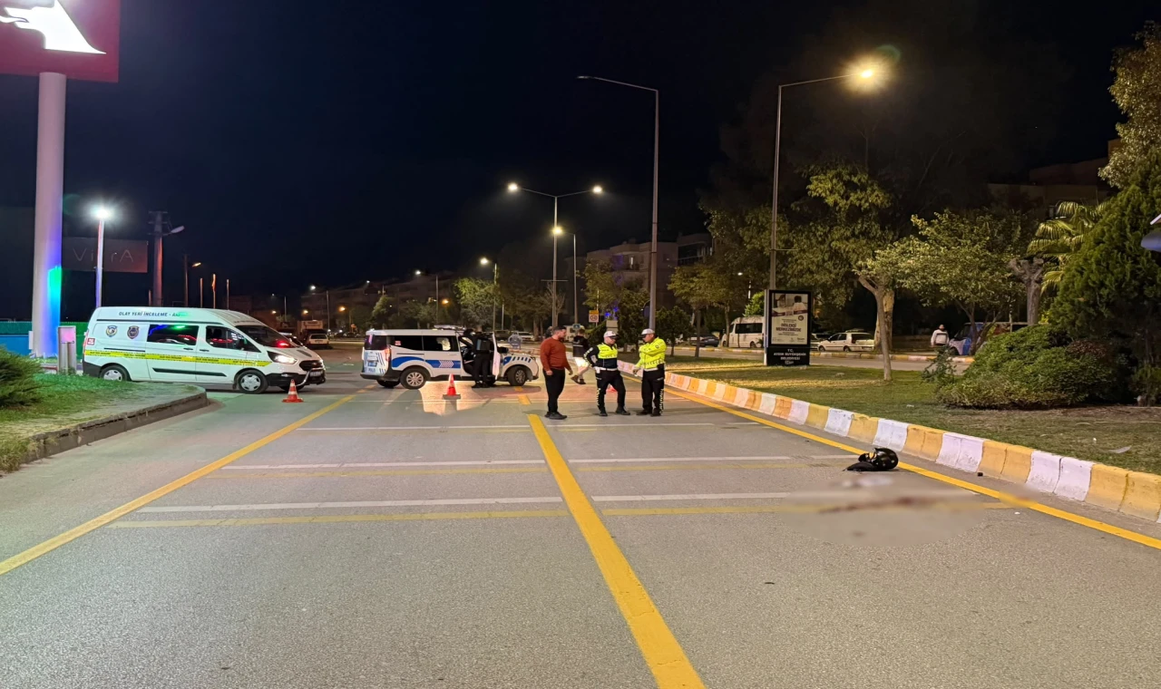Söke’de otomobille çarpışan motosikletin sürücüsü kurtarılamadı