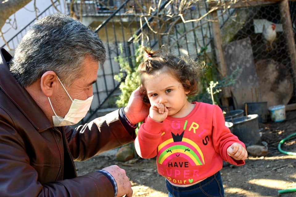 Başkan Erol, baba ocağında çocukluğuna döndü