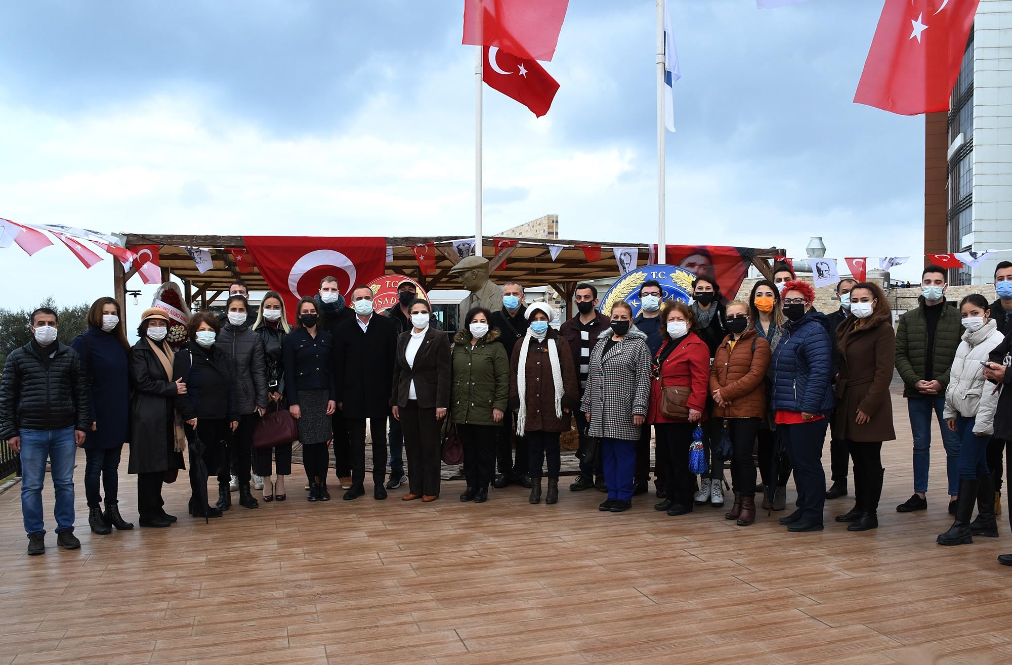 Atatürk’ün Kuşadası’na gelişinin 97. yıldönümü kutlandı