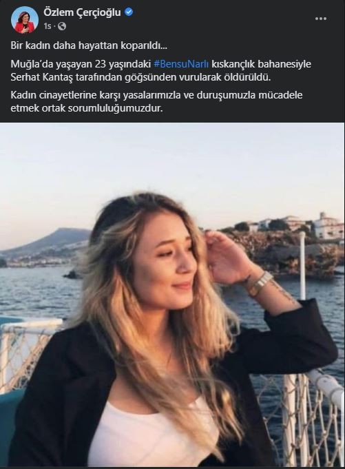 Bensu Narlı cinayetine Aydınlı başkanlardan tepki