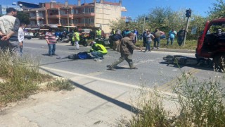 Trafik kazasında yaralanan motosiklet sürücüsü hastanede hayatını kaybetti