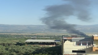 Sultanhisar'da Bir İşletmede Yangın Çıktı