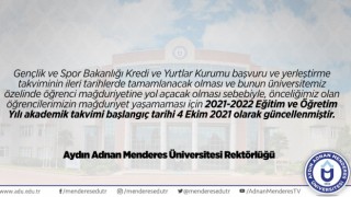 ADÜ’den Öğrencilere Önemli Duyuru