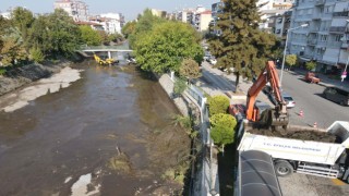 Efeler Belediyesi Tabakhane Deresi'ni Temizlik Çalışmalarına Başladı