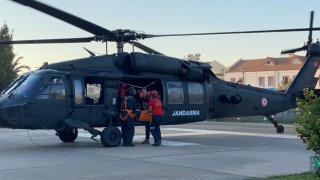 Fethiye'deki Yaralı İçin, Aydın'dan Helikopter Havalandı 