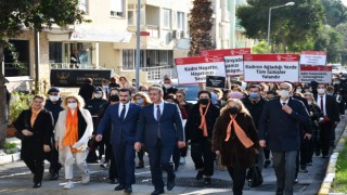 Söke’de Kadına Yönelik Şiddete Karşı Farkındalık Yürüyüşü