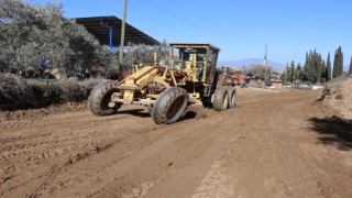 Mescitli’de yollar daha güvenli hale getiriliyor