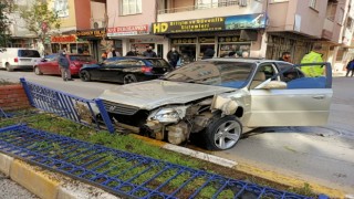 Nazilli’de Atatürk Bulvarı üzerinde kaza