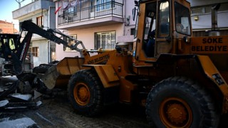 Söke Belediyesi Mimar Sinan Caddesi’ni yenileme çalışması başlattı