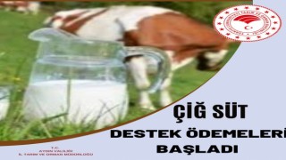 Üreticinin merakla beklediği çiğ süt destek ödemesi başladı