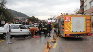 Söke'de trafik kazası