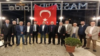 Nazilli'de 6 siyasi parti başkanları iftarda buluştu