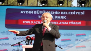 Aydın Tekstil Park CHP Lideri Kemal Kılıçdaroğlu'nun katıldığı tören ile açıldı