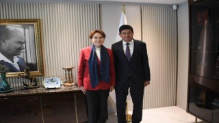 Başkan Özcan İYİ Parti Lideri Akşener'i ziyaret etti