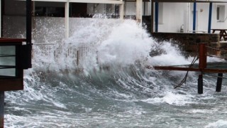 Meteorolojiden Orta ve Güney Ege denizinde fırtına uyarısı