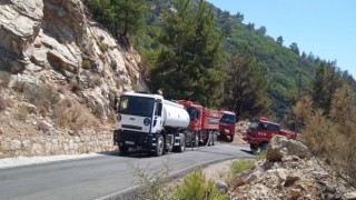 Nazilli Belediyesi'nden Datça'daki yangın bölgesine destek 