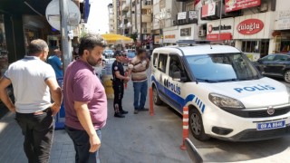 Taciz ettiği kadının yakınları tarafından darp edilen şahsı linçten polis kurtardı