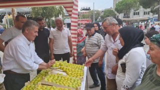 Buharkent’te vatandaşlara 2 ton taze incir dağıtıldı