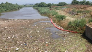 Çöplük değil Büyük Menderes Nehri