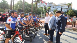 Zaferin 100. yılında 650 kilometre pedal çevirdiler