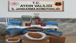 Aydın'da 100 kilo kıyılmış tütün ele geçirildi