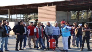 Nazilli Belediyesi personellerine Acil Durum Eğitimi verildi