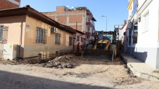 AYDOĞDU MAHALLESİ’NDE YOL ÇİLESİ BİTİYOR