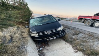 Başkan Özcan'ın, bulunduğu araç Afyon’da kaza yaptı