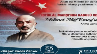 Başkan Özcan, “İstiklal Marşı Milli Mücadele ruhunun sembolüdür”