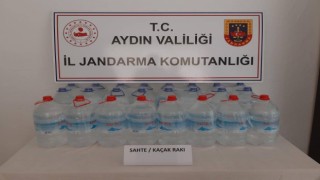 Jandarma 200 litre kaçak alkol ele geçirdi 