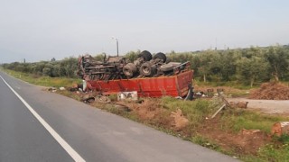 Kuyucak’ta trafik kazası: 1 yaralı