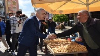 Mustafa Savaş'a  Memleketi Çine'de Yoğun İlgi 