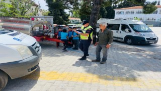 Aydın’da servis araçlarına denetim