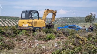 Hazine arazisine izinsiz yer açan şahsa jandarma “dur” dedi