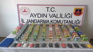 Aydın'da 110 adet elektronik sigara ele geçirildi