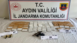 Aydın'da kaçak sigara operasyonu: 1 gözaltı