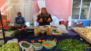 Doğal şifa kaynağı kudret narı, tezgahları süslemeye başladı