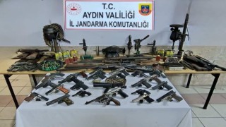 Nazilli 'de Jandarmadan yasadışı silah operasyonu 