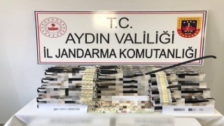 İncirliova'da 40 makaron ele geçirildi 