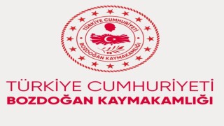 Bozdoğan Kaymakamlığı logosu yenilendi