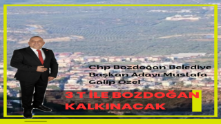 3 T ile Bozdoğan kalkınacak 