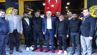 Aydın Büyükşehir Belediye Başkan Adayı Savaş, Efeler'de esnafla buluştu 