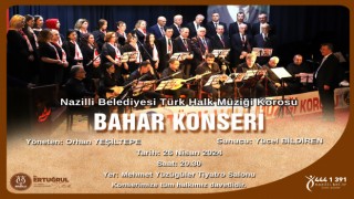 Başkan Tetik'ten 'Bahara Merhaba' konserine davet