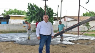 Başkan Kaya Yazıdere Mahallesi'ndeki çalışmaları yerinde inceledi