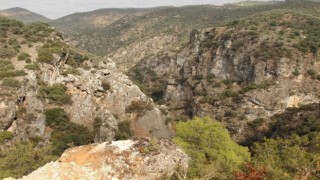 Aydın'ın doğa harikası Koçak Kanyonu, özgün klimasıyla ilgi odağı olmaya devam ediyor