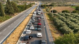 Yangın nedeniyle trafiğe kapatılan Aydın-Muğla Karayolu açıldı