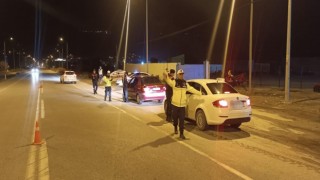 Aydın jandarmasından drone destekli gece denetimi 